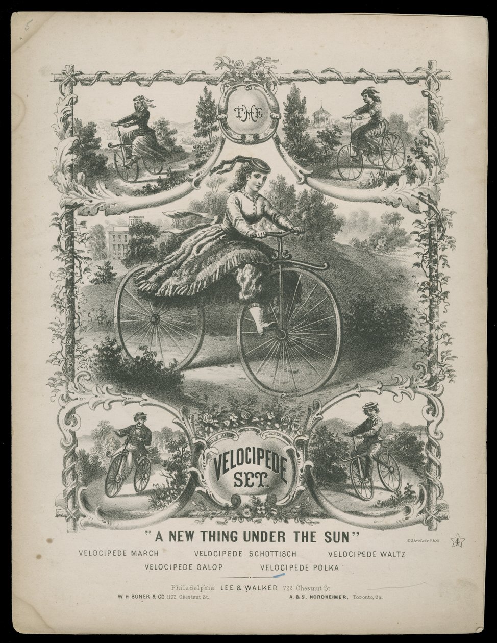 De Velocipede Set door Lee & Walker
