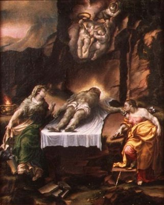 Pieta door Lelio Orsi da Novellara