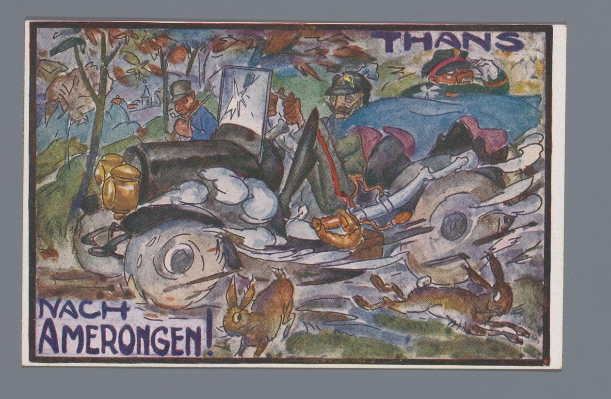 Thans, Nach Amerongen! door Leo Gestel