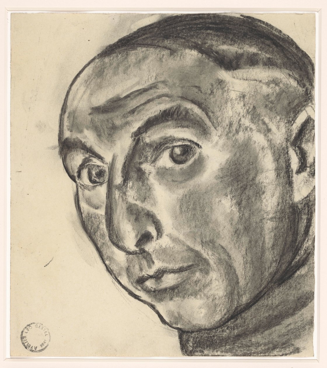 Zelfportret door Leo Gestel