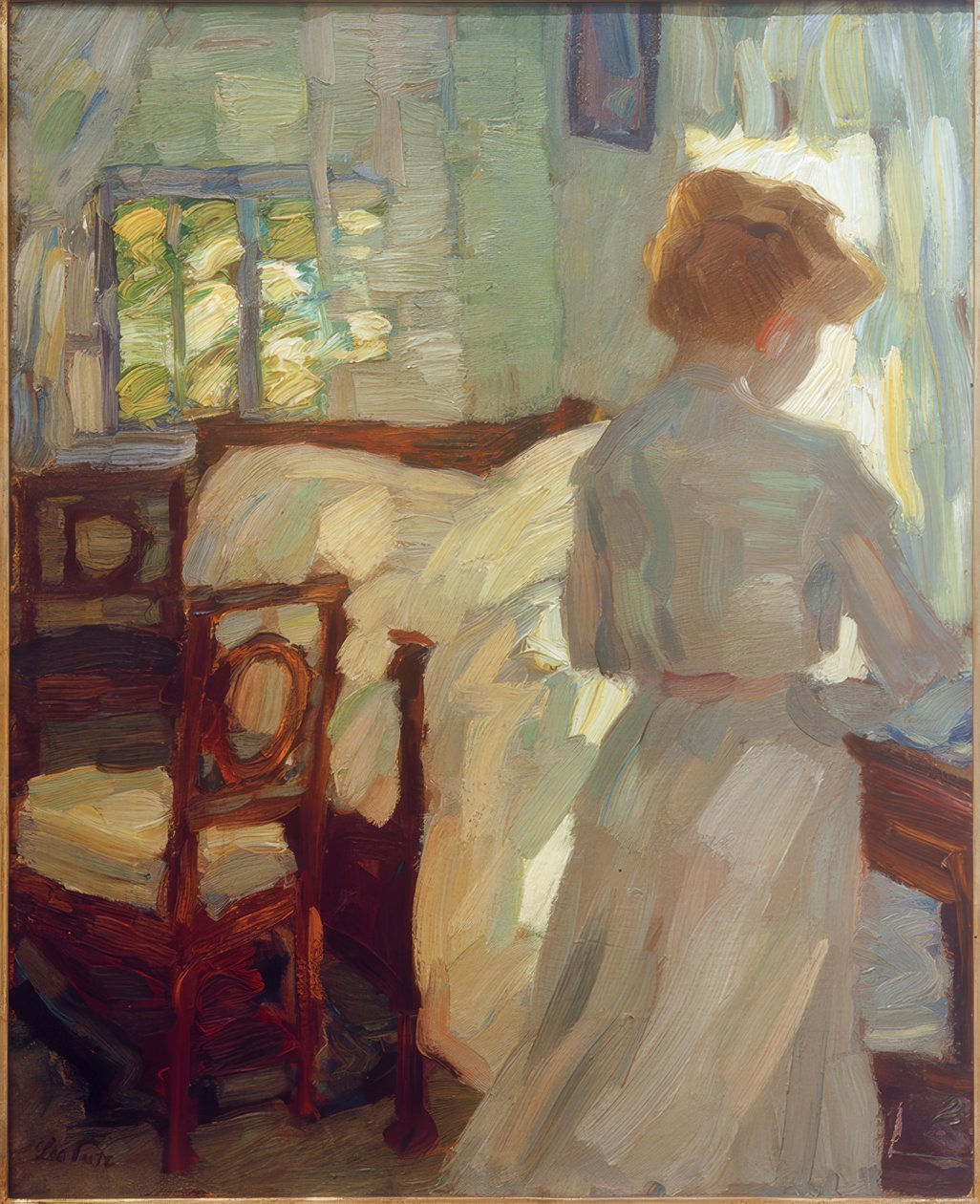 Ochtendzon II door Leo Putz