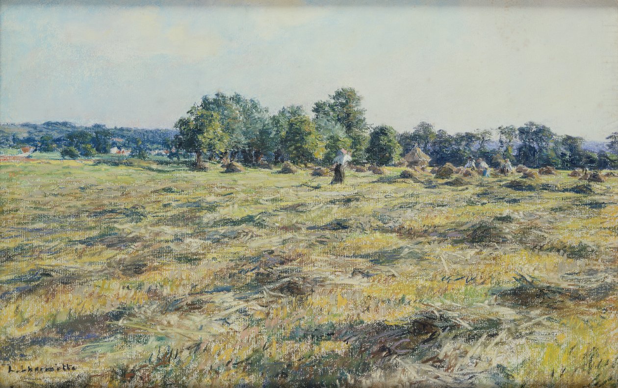 Hooien door Leon Augustin Lhermitte