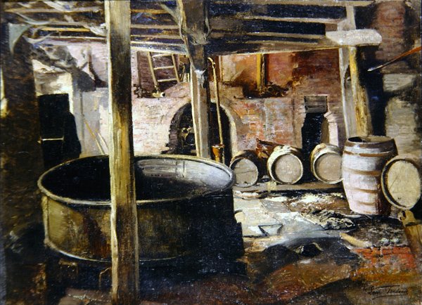 De Oude Brouwerij, 1895 door Leon Henri Marie Frederic