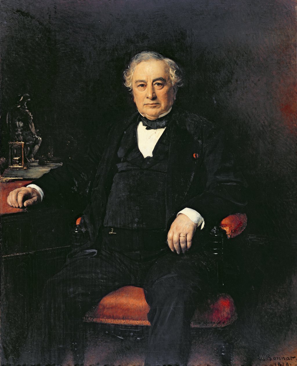 Isaac Pereire (1806-80) 1878 door Leon Joseph Florentin Bonnat