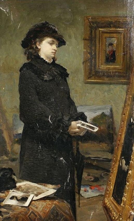 Onbekend schilderij door Leon Wyczokowski