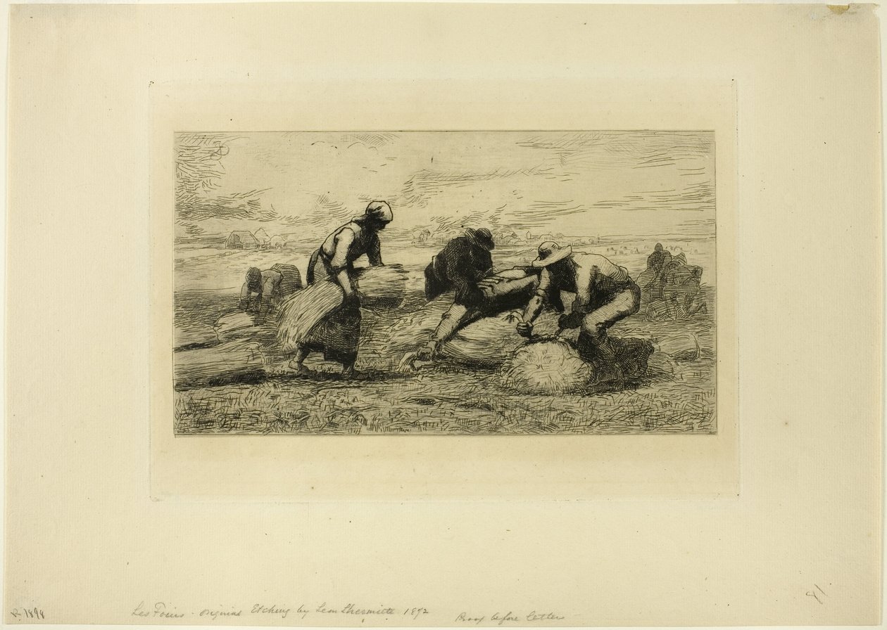 De Maaier door Leon Augustin Lhermitte