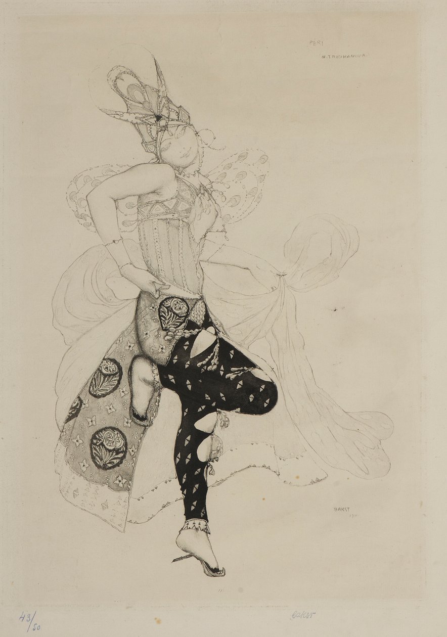 La Péri door Leon Bakst
