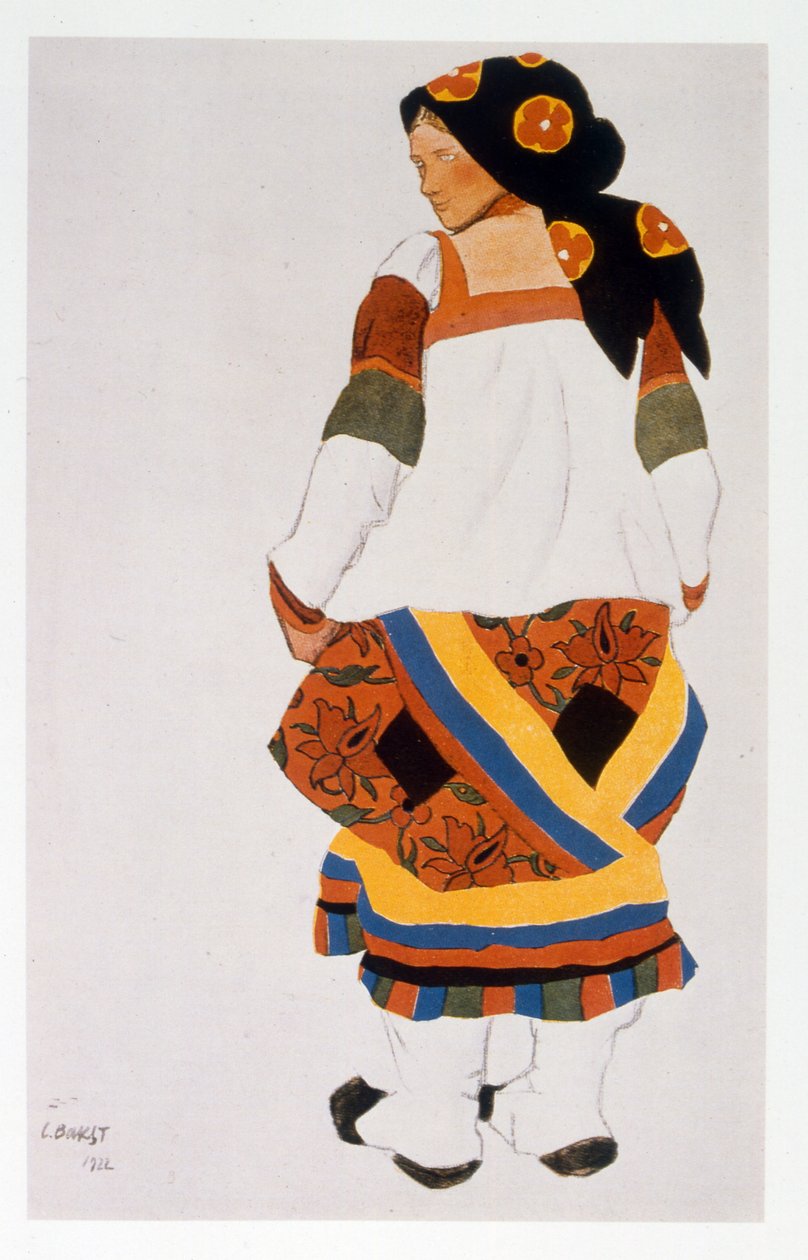 Boerin door Leon Bakst