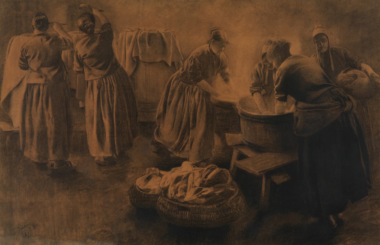De mist door Leon Henri Marie Frederic