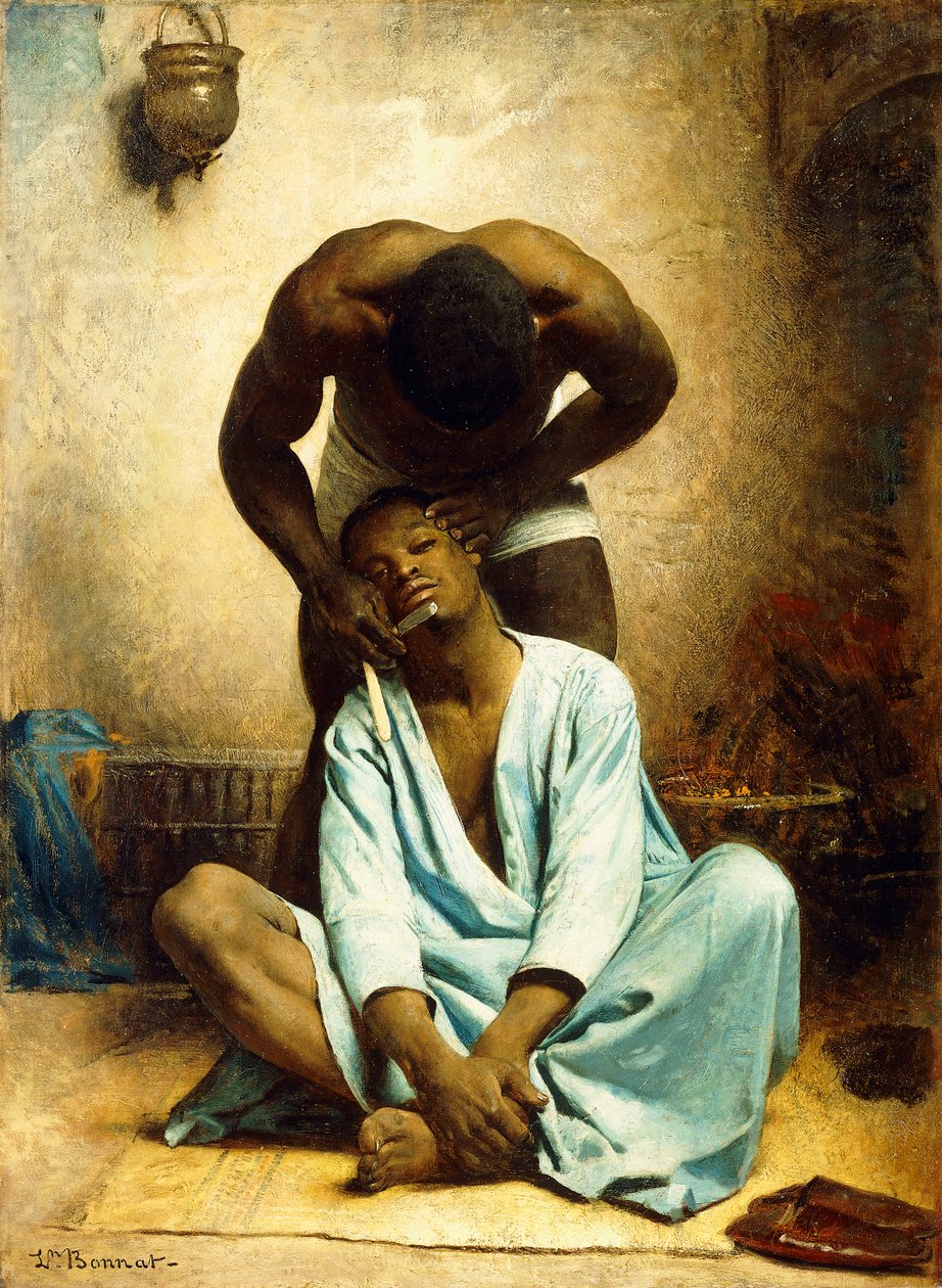 De Kapper van Suez door Leon Joseph Florentin Bonnat
