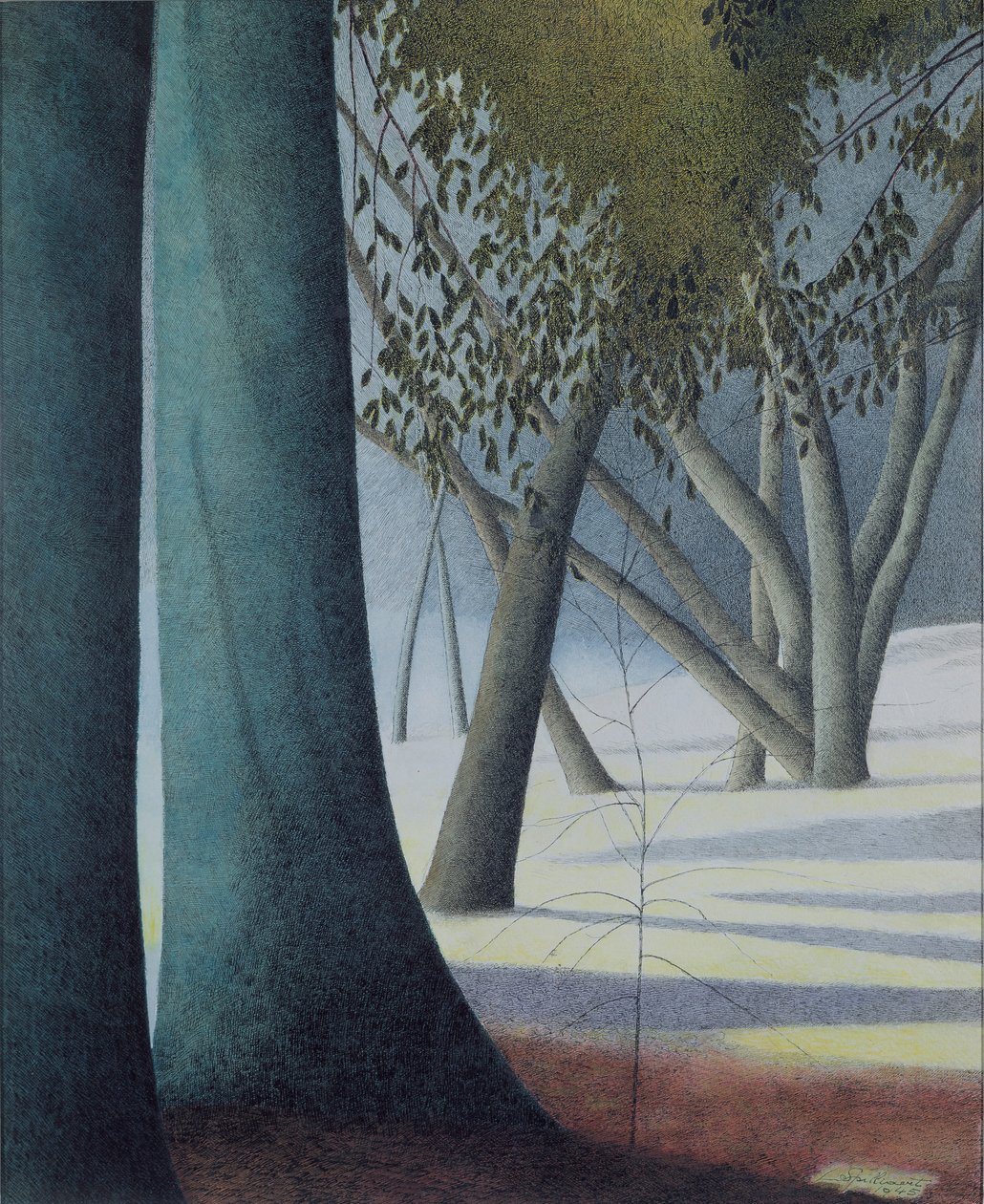 Beukenstammen door Leon Spilliaert