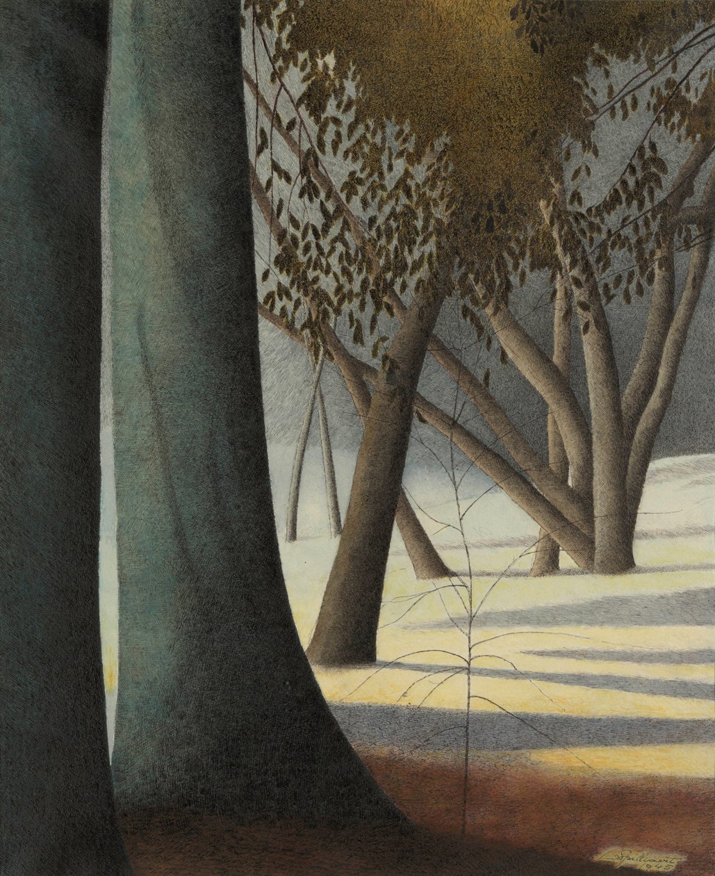 Beukenstammen door Leon Spilliaert