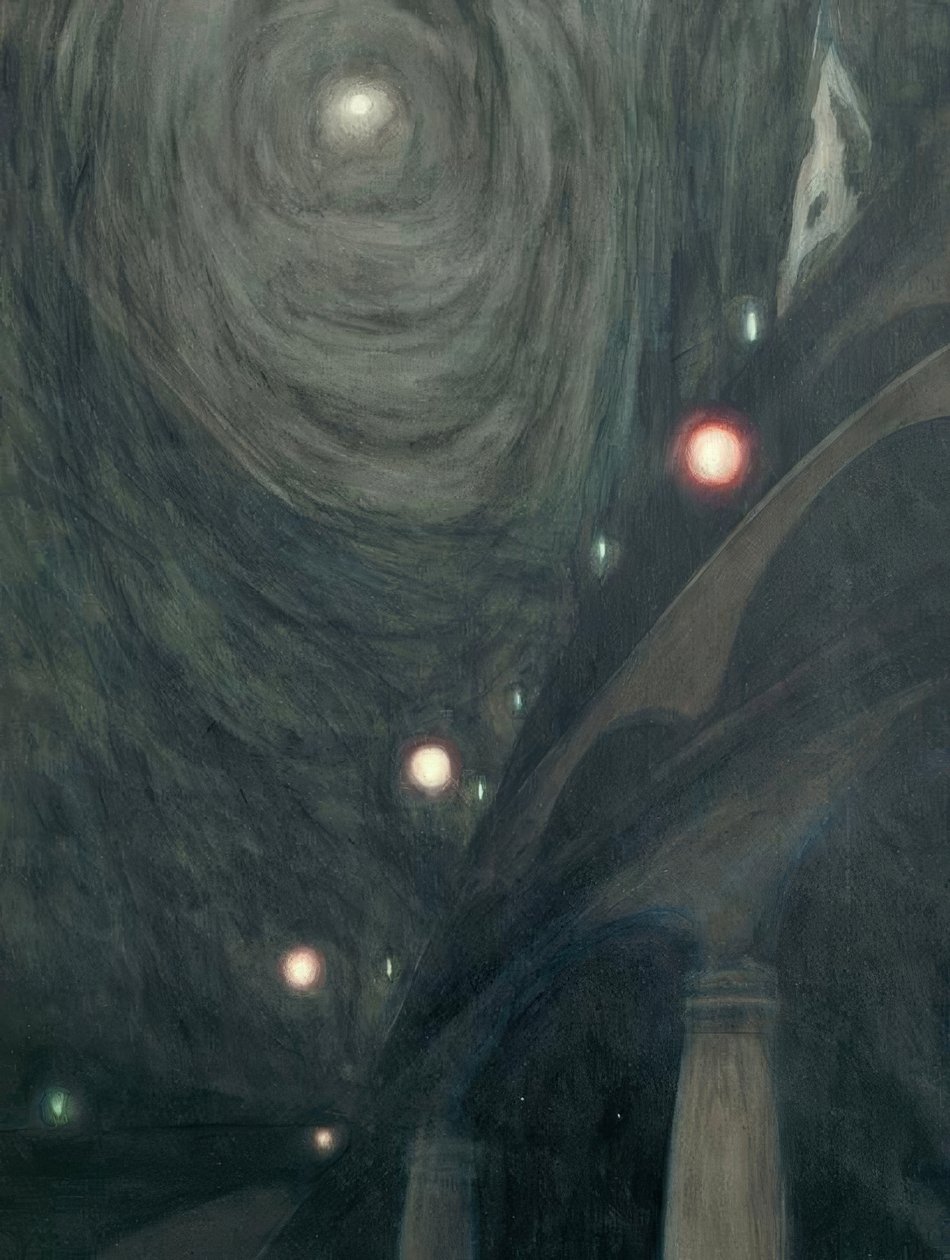 L. Spilliaert, Maanlicht door Leon Spilliaert