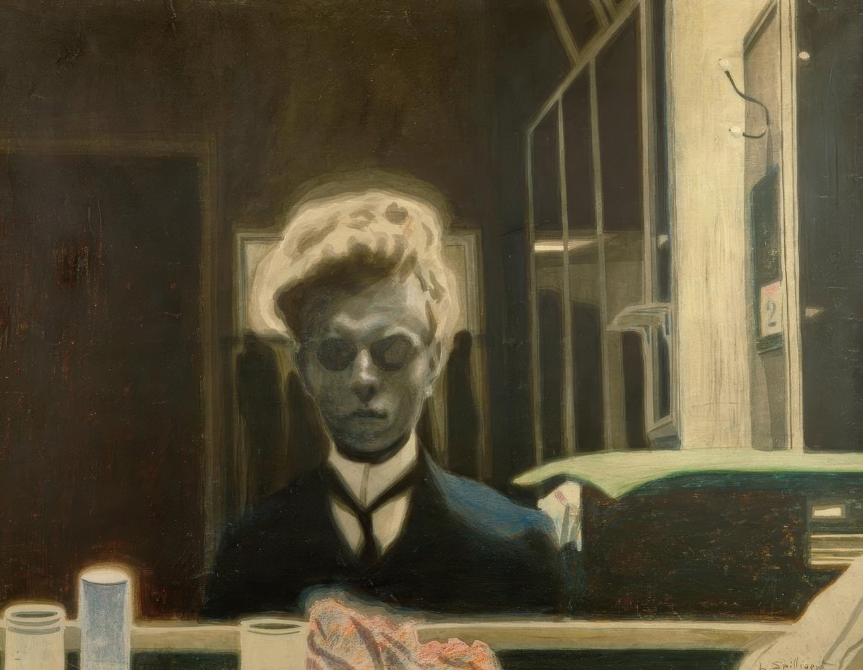 Zelfportret door Leon Spilliaert