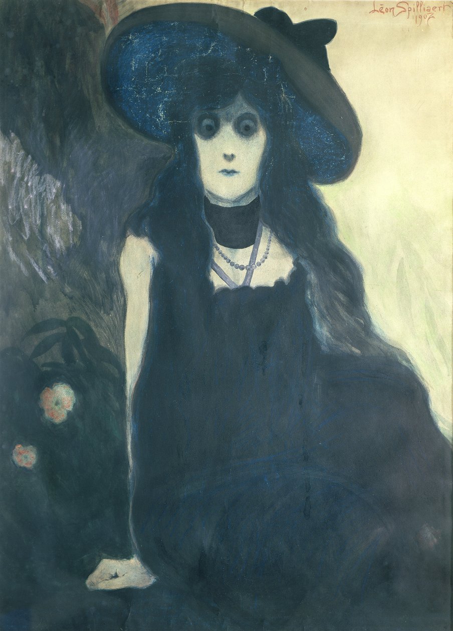 De absintdrinker door Leon Spilliaert
