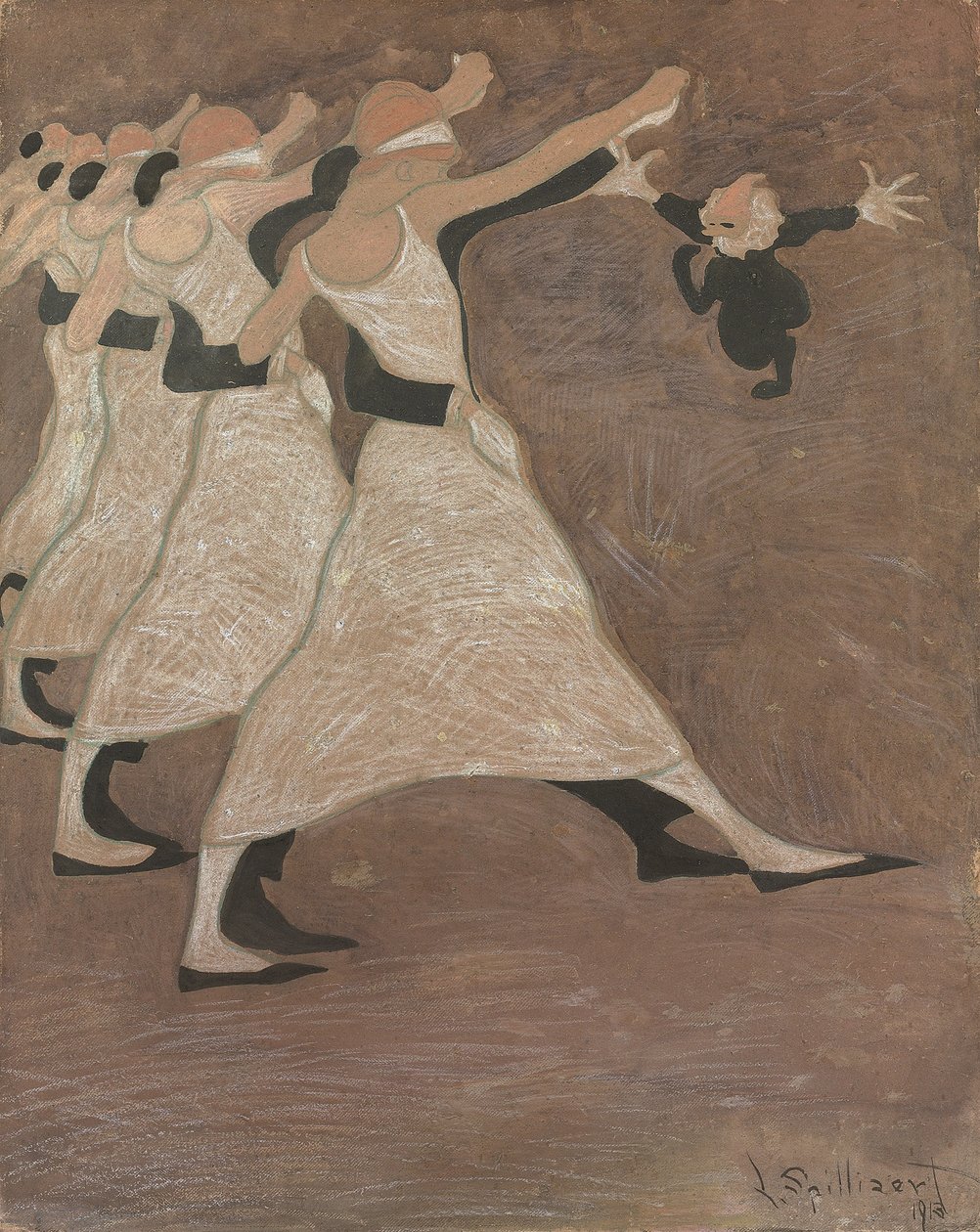 De Dansers door Leon Spilliaert