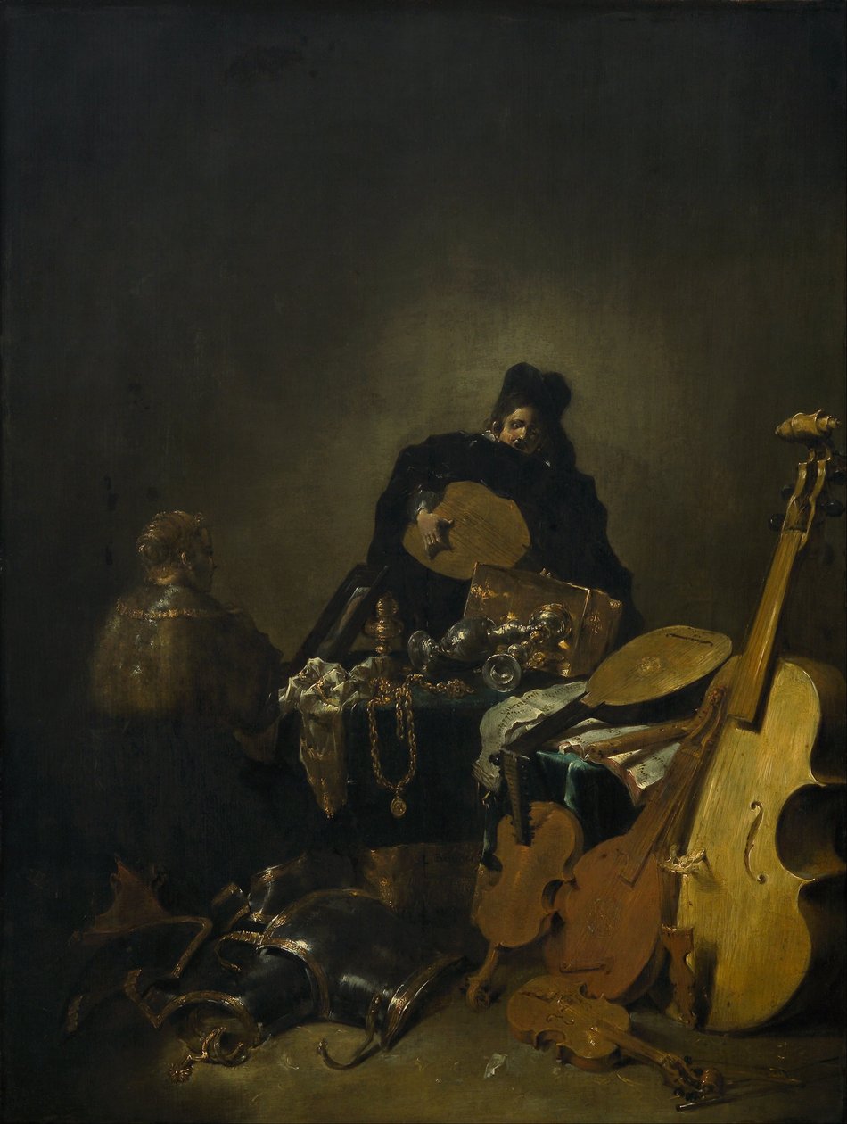 Allegorie op de ijdelheid (Vanitas) door Leonaert Bramer