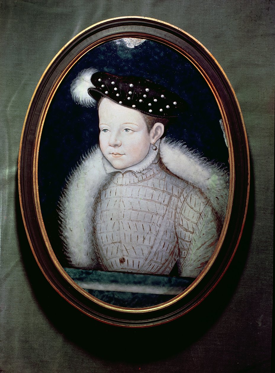 Portret van Francis II (1544-60) als Dauphin van Frankrijk, c.1560 door Leonard Limosin