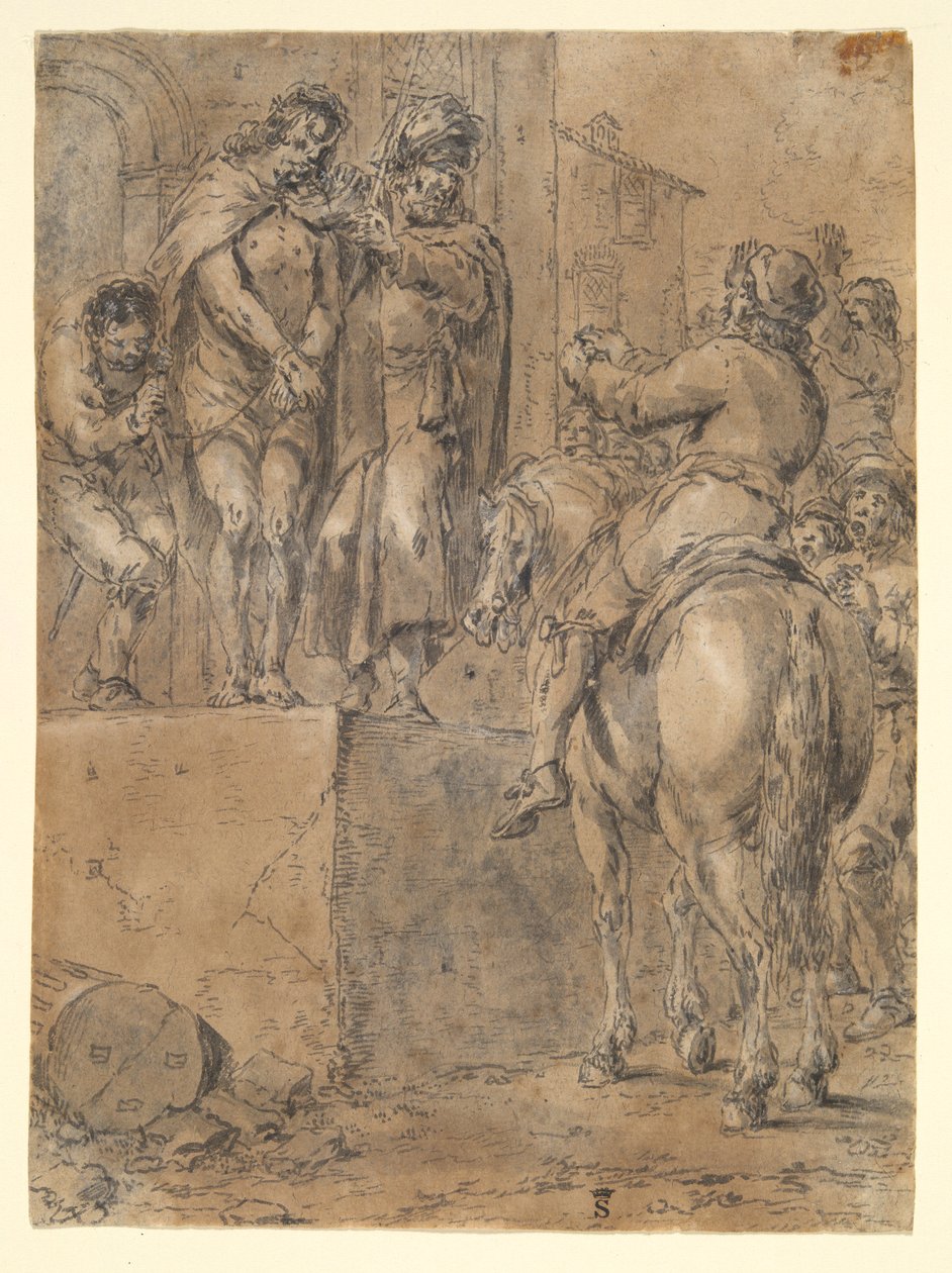 Ecce Homo door Leonard Bramer