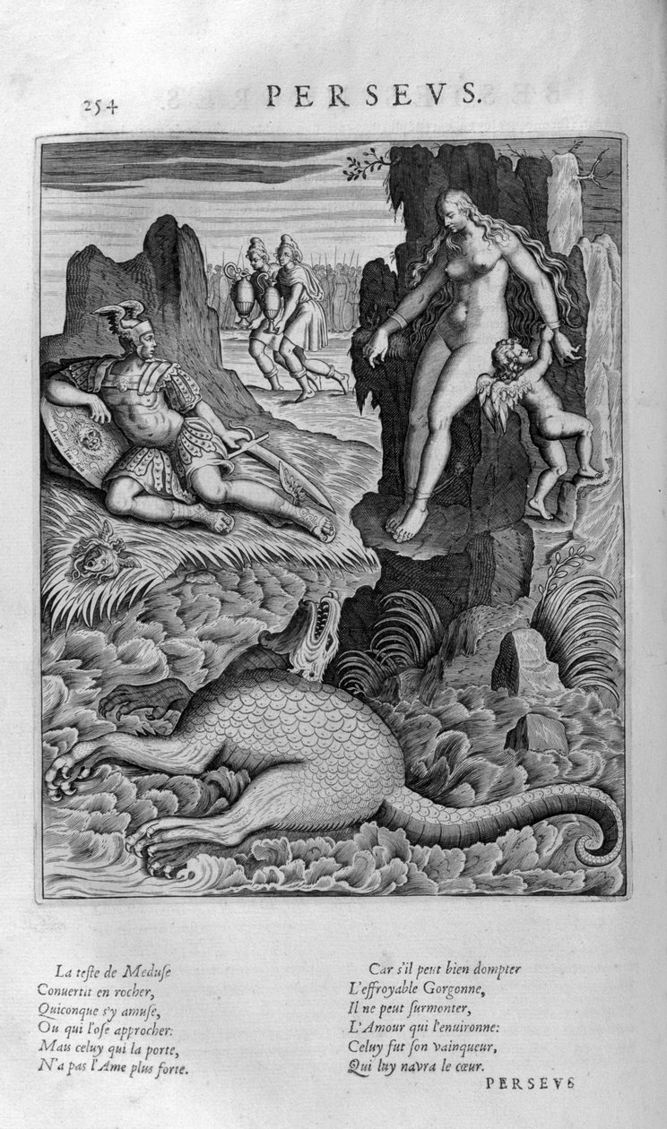 Perseus redt Andromeda door Leonard Gaultier