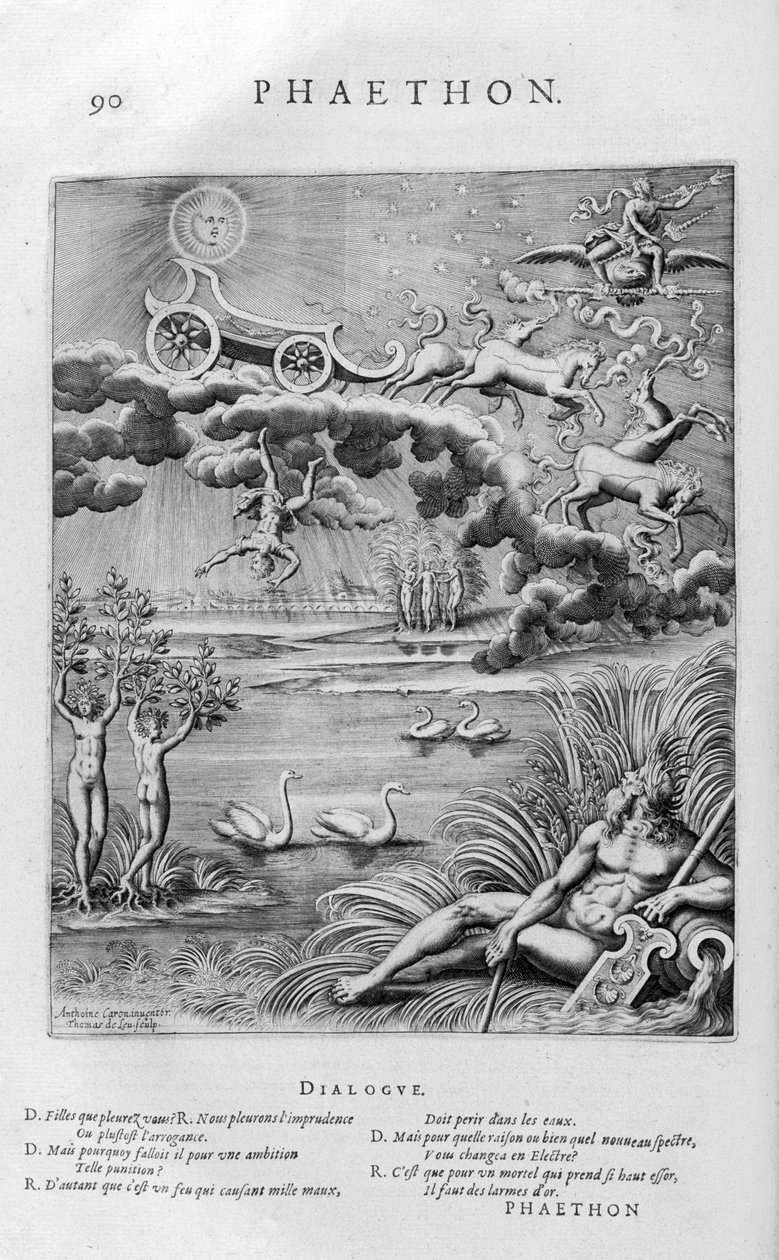 Phaethon door Leonard Gaultier