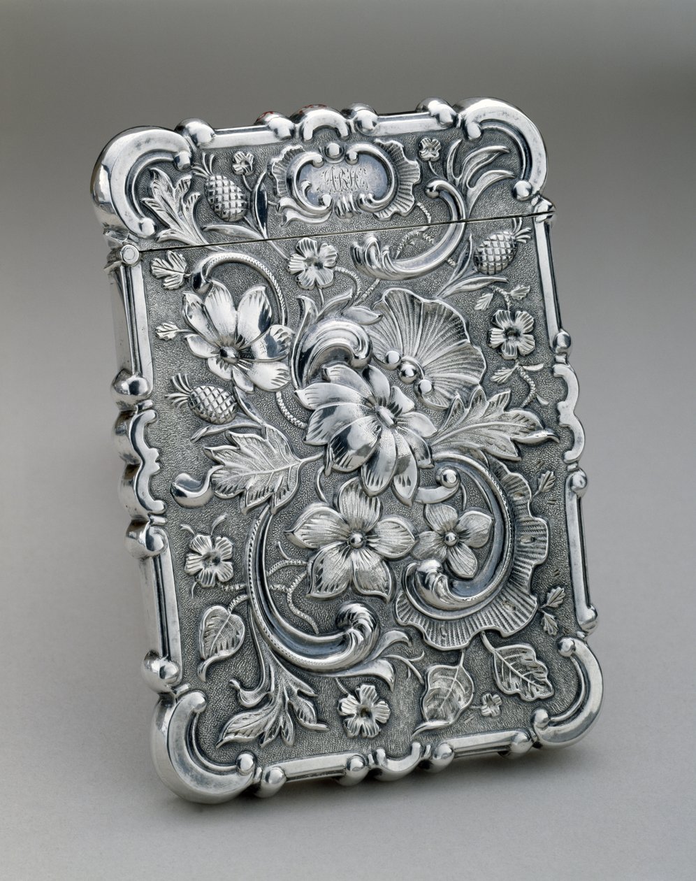 Visitekaartjeshouder, ca. 1847-1850 door Leonard and Wilson