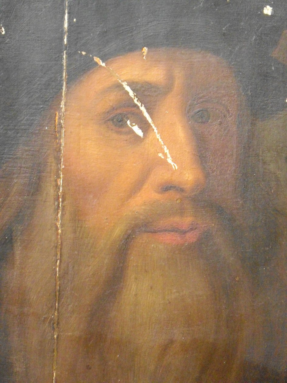 Lucan zelfportret door Leonardo da Vinci