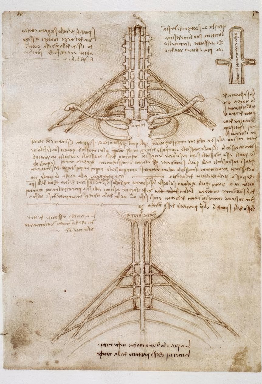 Anatomiestudies door Leonardo da Vinci