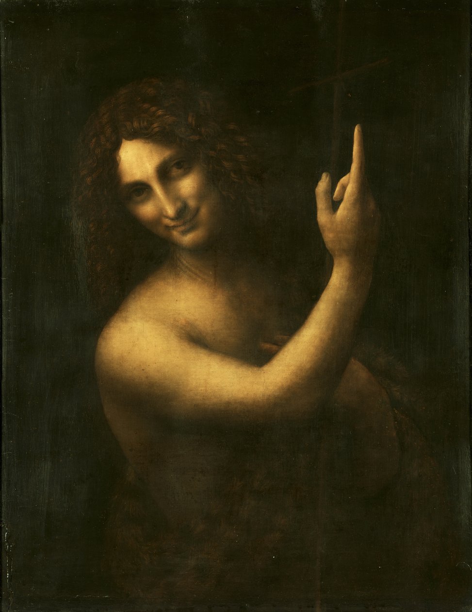 Sint Johannes de Doper door Leonardo da Vinci