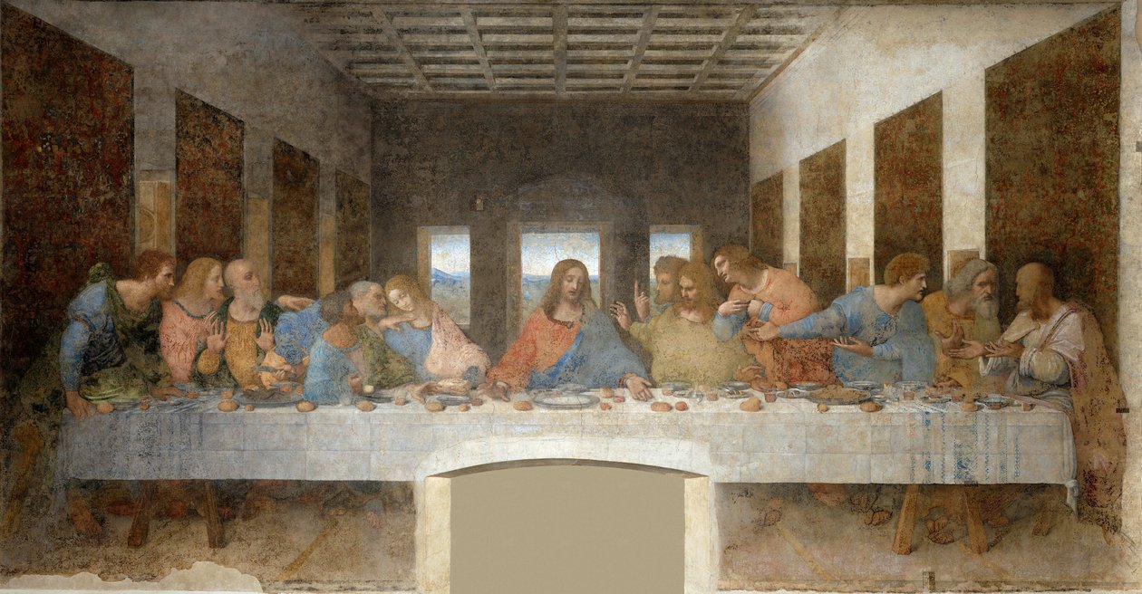 Het laatste avondmaal door Leonardo da Vinci