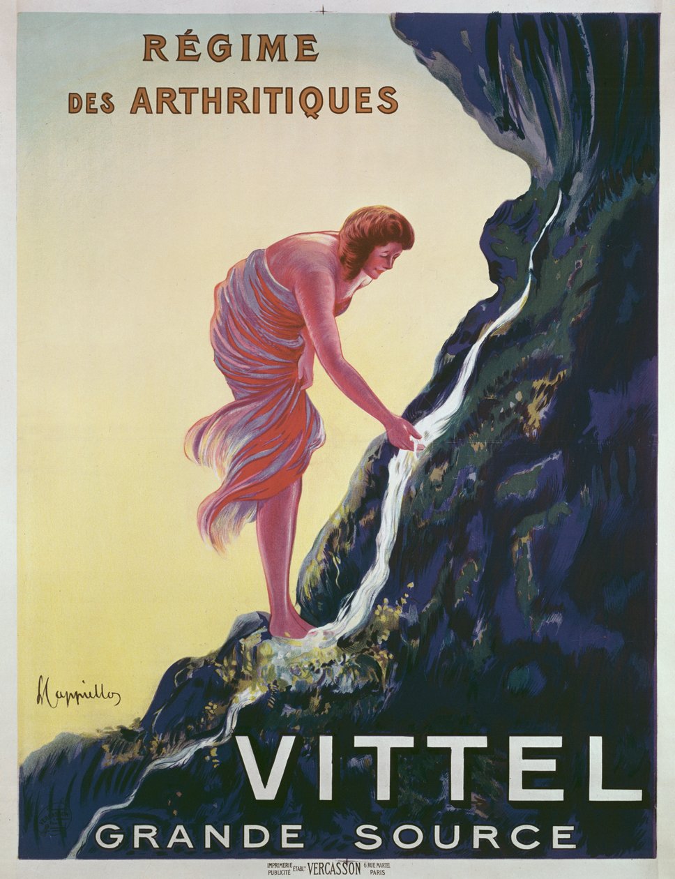 Advertentie voor Vittel Grande Source, 1911 door Leonetto Cappiello