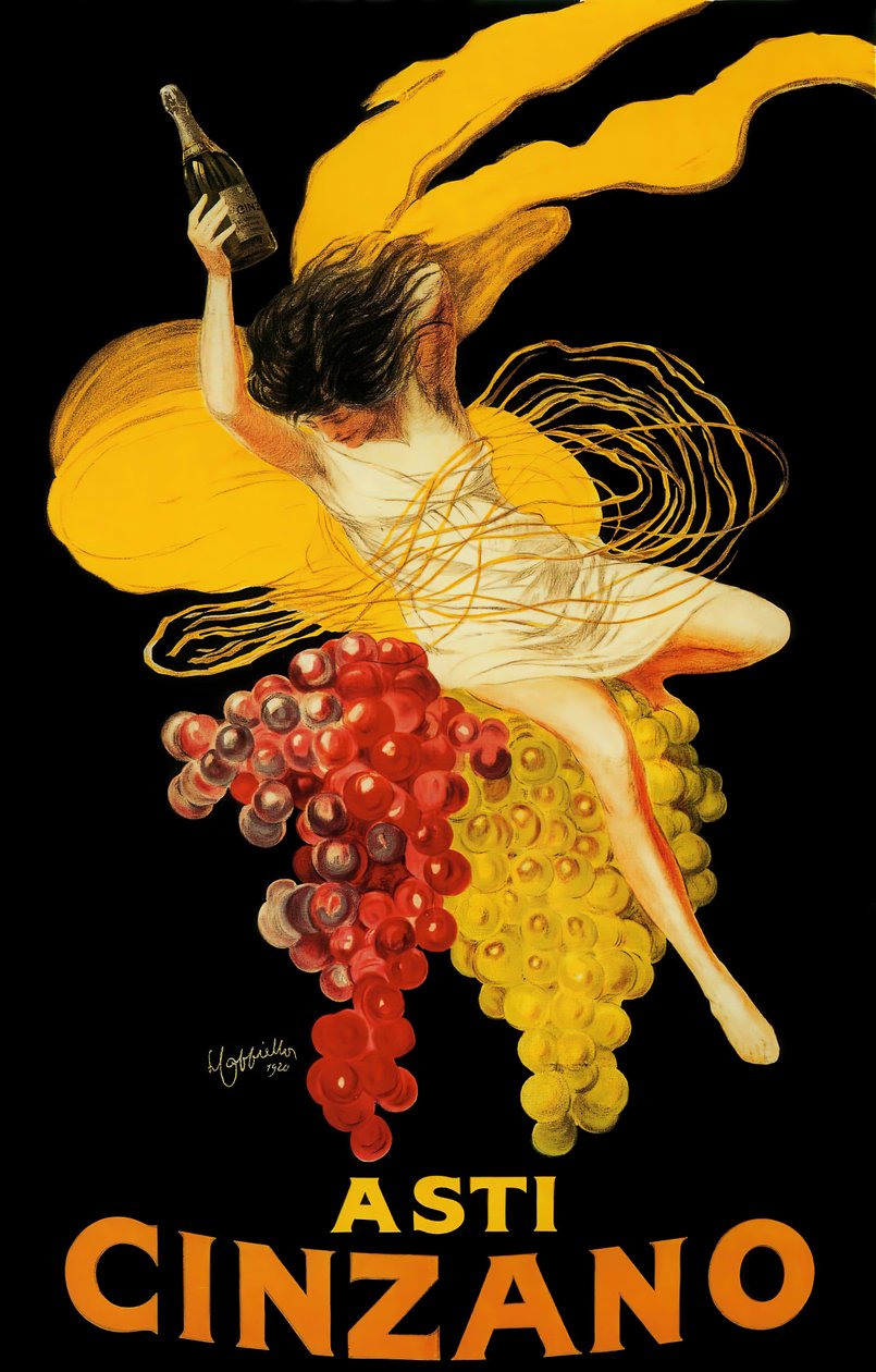 Asti Cinzano, 1910 door Leonetto Cappiello
