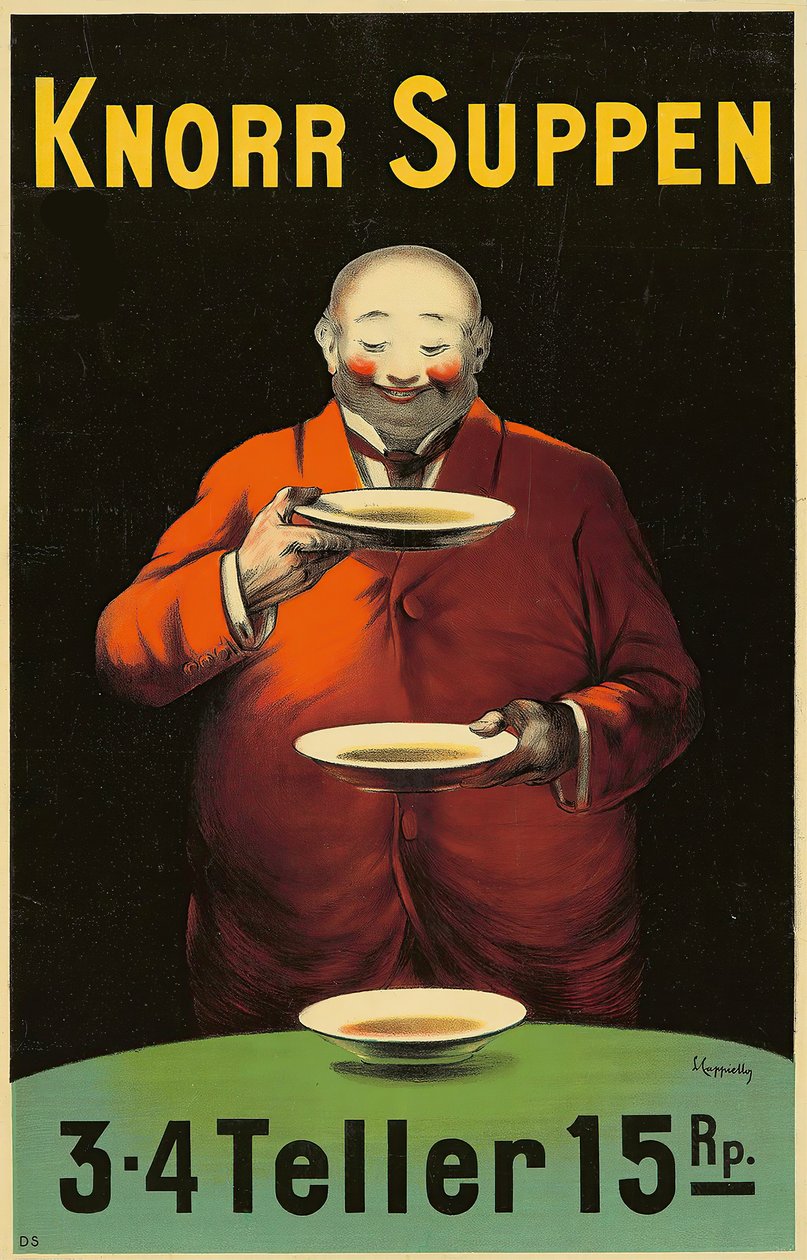 Knorr Soepen, Begin jaren 1930 door Leonetto Cappiello