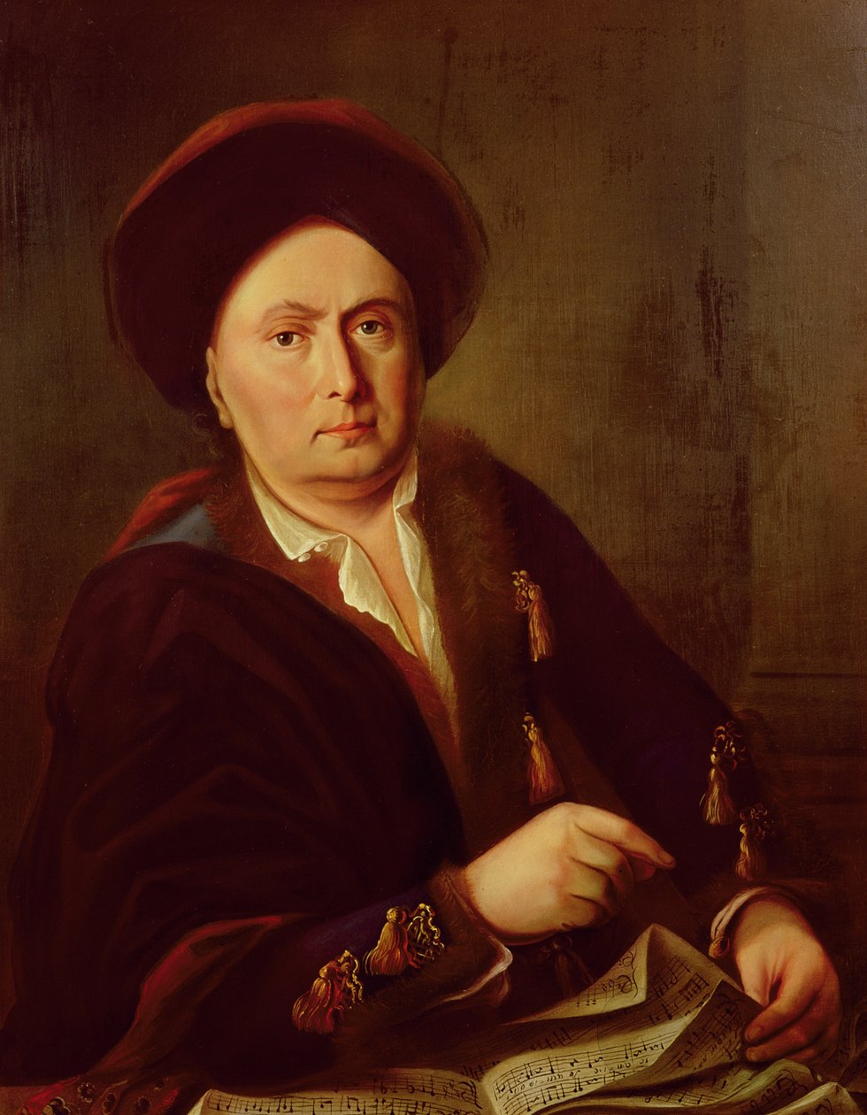Portret van Beethovens grootvader door Leopold Radoux
