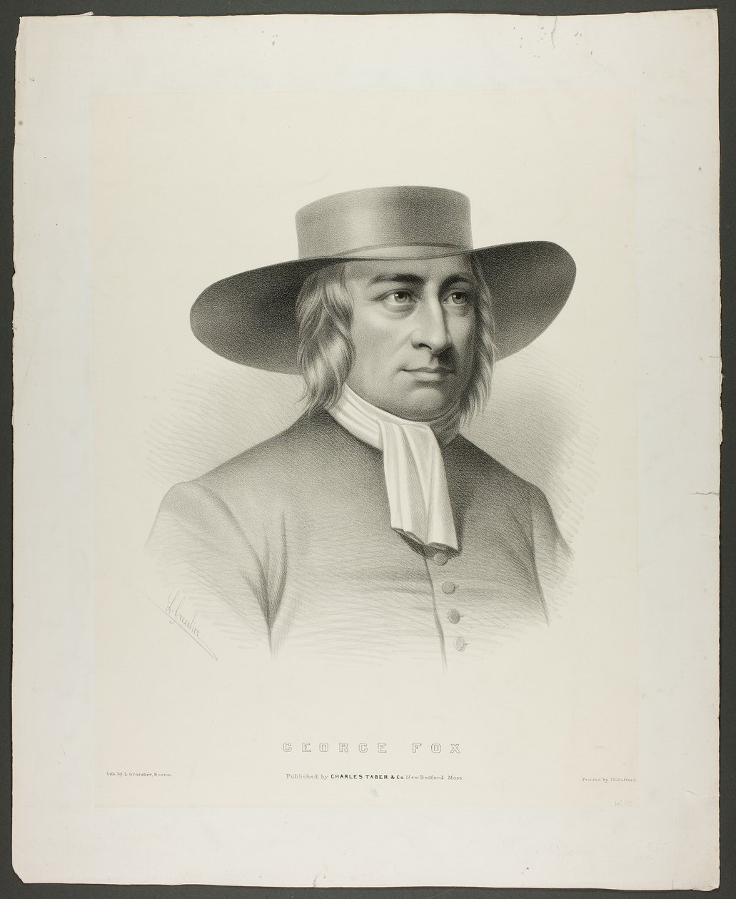 George Vos door Leopold Grozelier