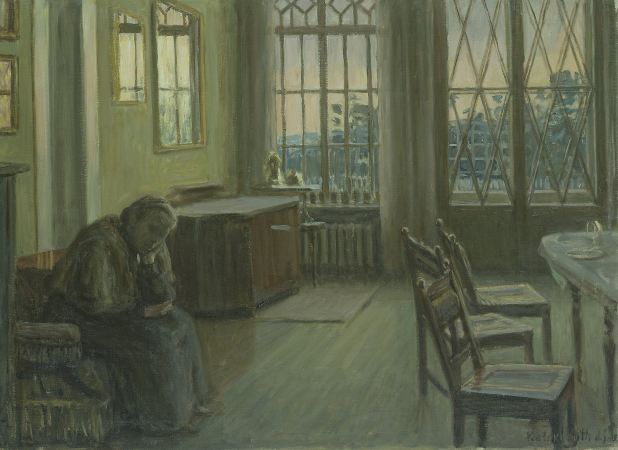 Het schemeruur, 1909 door Leopold Karl Walter von Kalckreuth