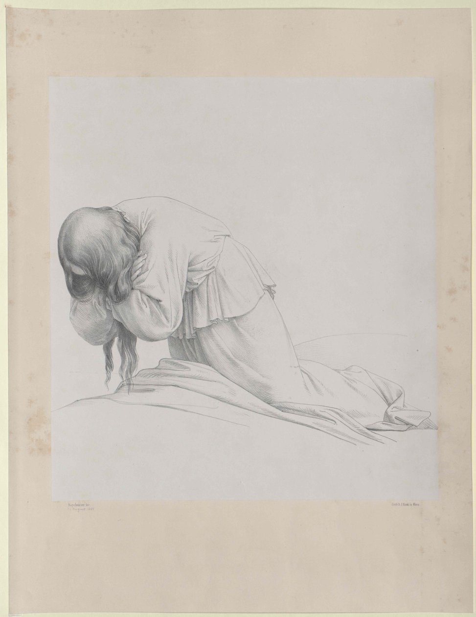 Maria von Moerl door Leopold Kupelwieser