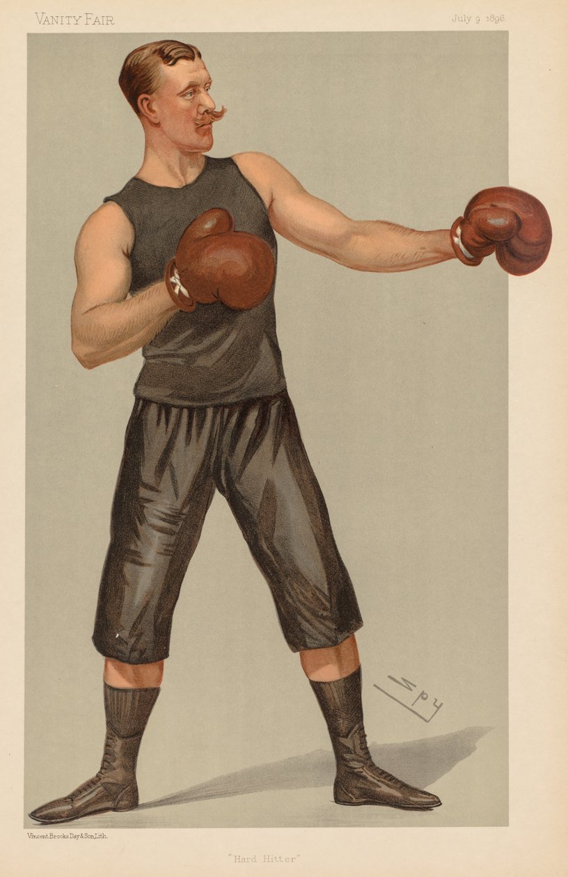 Vanity Fair: "Hard Hitter" door Leslie Matthew (Spy) Ward