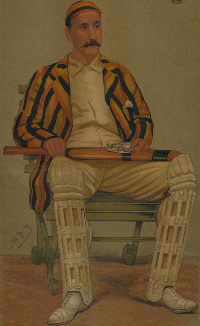 Yorkshire Cricket, 1892 door Leslie Matthew Ward