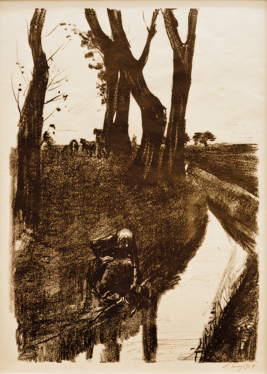 Bij de Beek door Lesser Ury