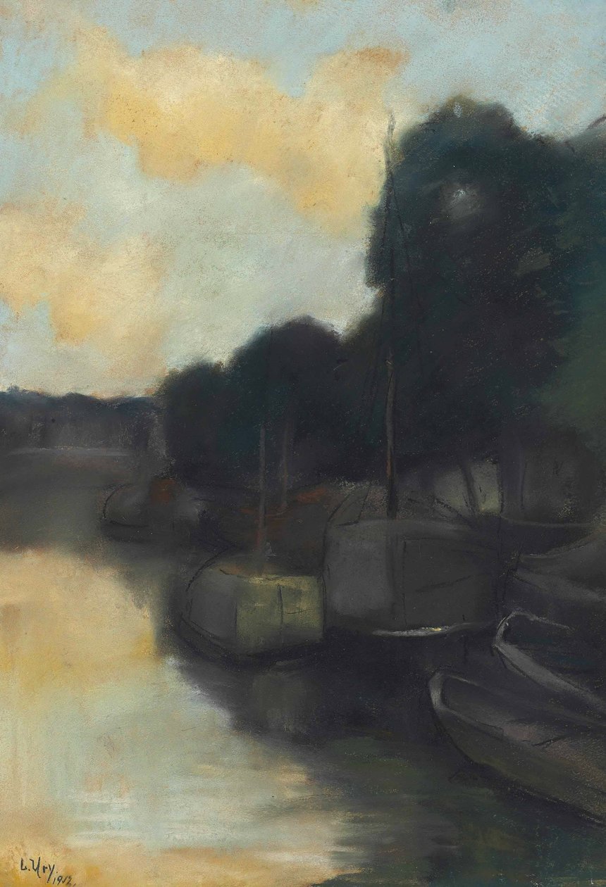 Op het kanaal door Lesser Ury