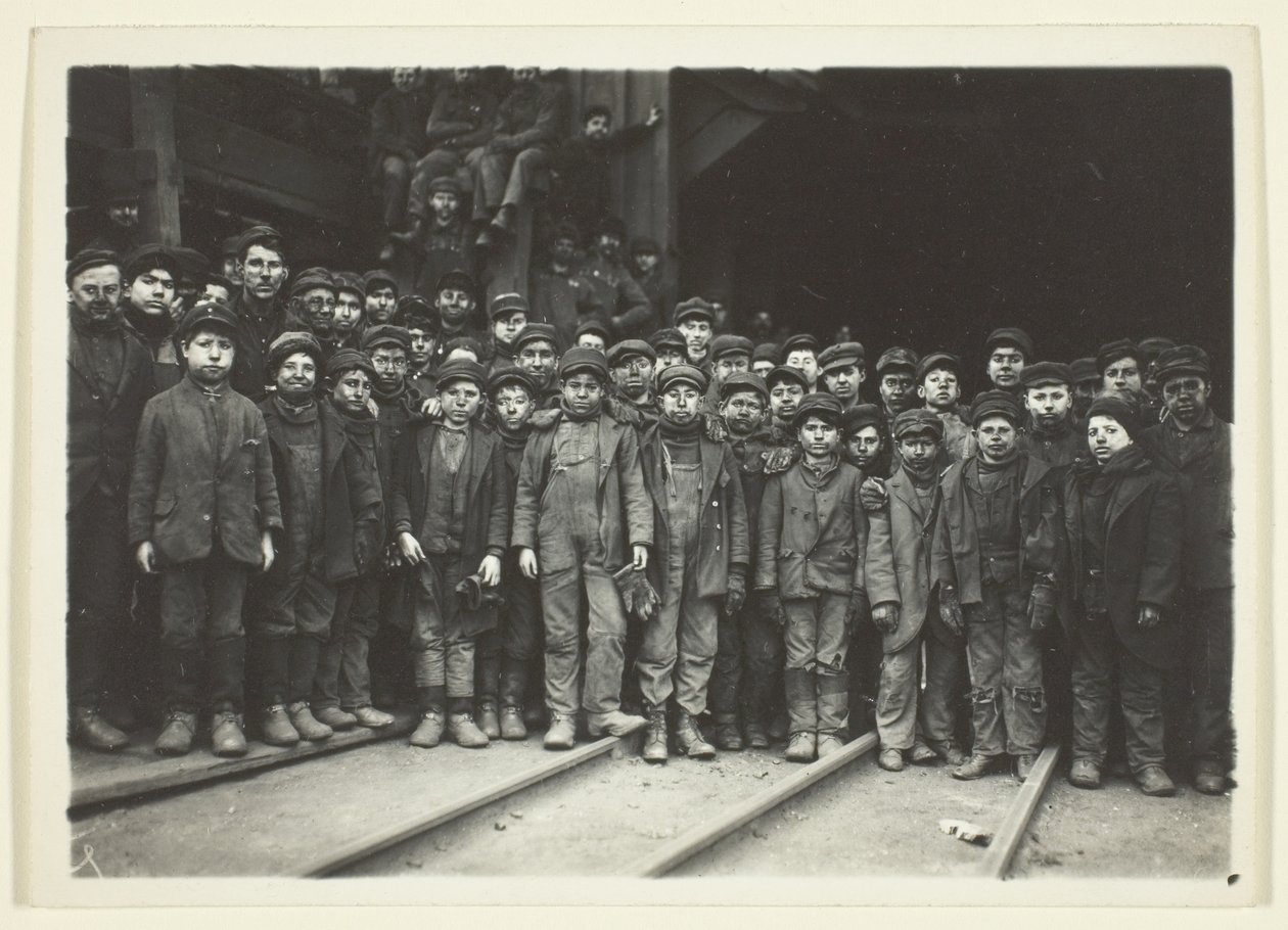 Breker Jongens door Lewis Wickes Hine