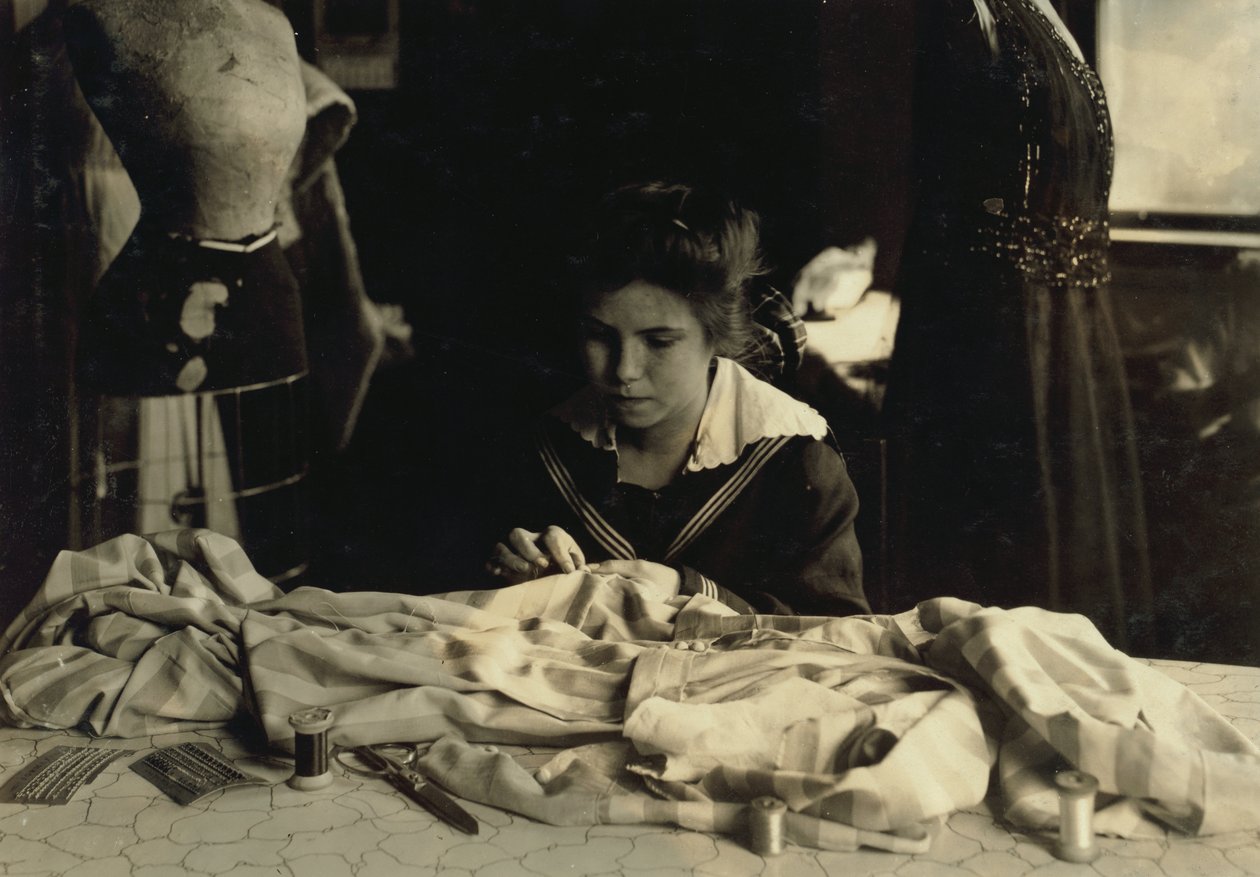 Helen Anderson door Lewis Wickes Hine