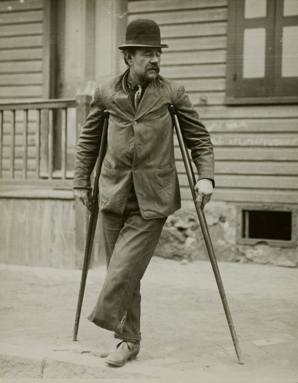 Industrieel risico, staalarbeider door Lewis Wickes Hine