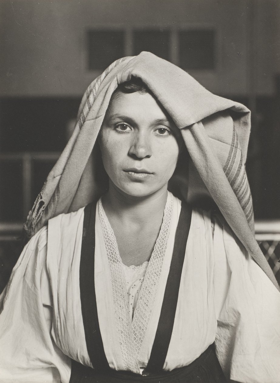 Italiaanse immigrant door Lewis Wickes Hine