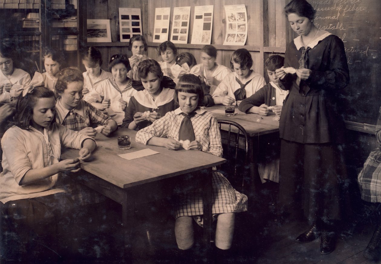 Onbekend schilderij door Lewis Wickes Hine