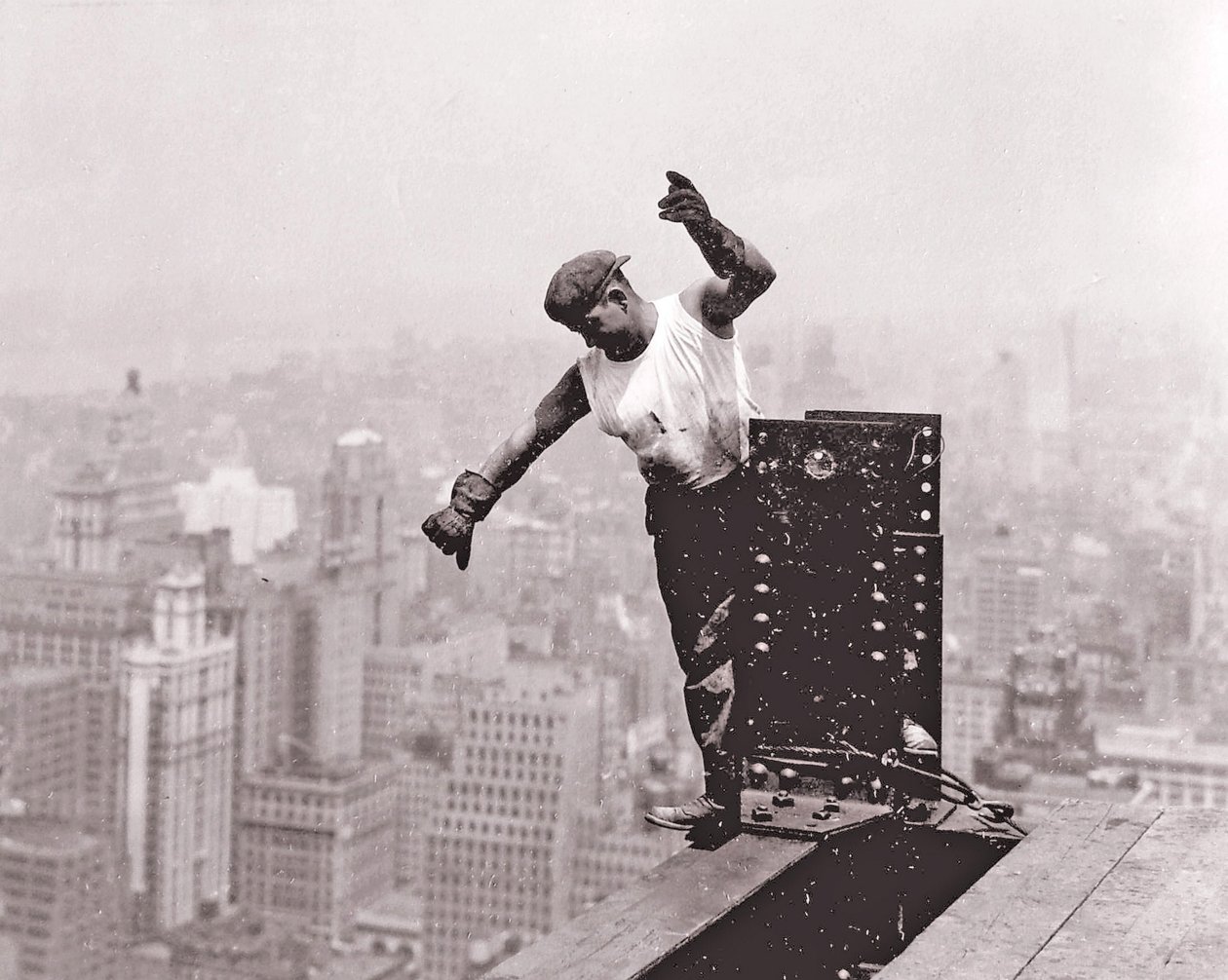 Onbekend schilderij door Lewis Wickes Hine
