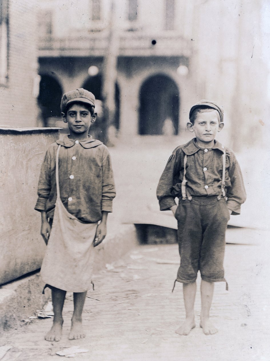 Onbekend beeld door Lewis Wickes Hine