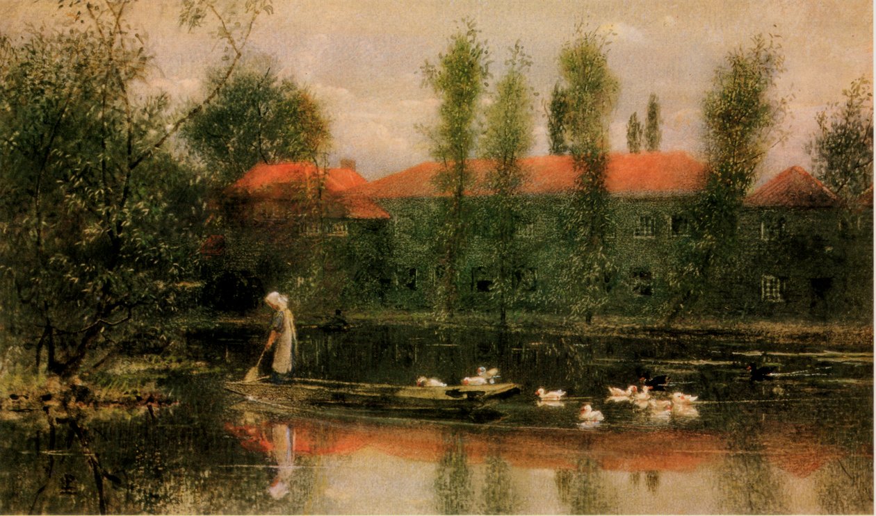 De vijver bij William Morris