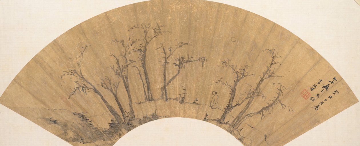 Landschap, 1613 door Li Liufang